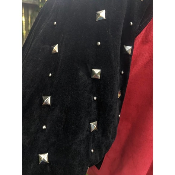 Vintage NWT Firenze Studded Suede Leather Jacket - Picture 8 of 10
